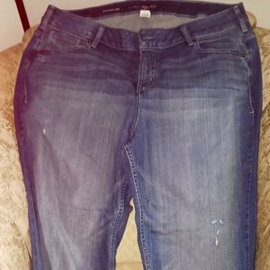 Women plus size jeans